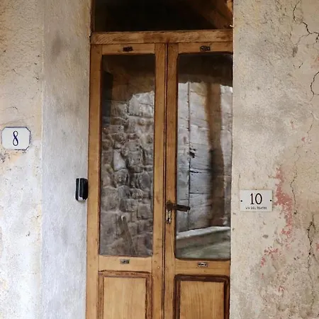 Ferienwohnung La Casa Del Teatro Campiglia dʼOrcia Exterior foto
